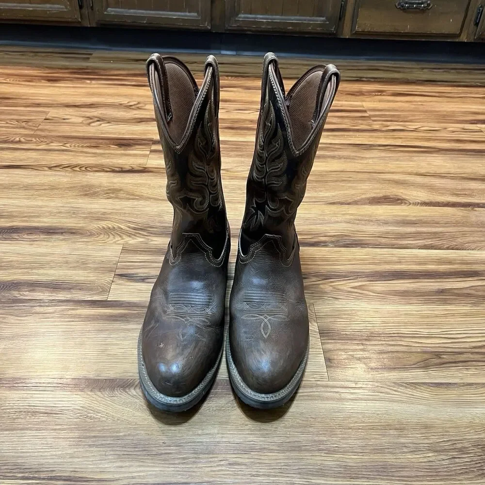 Double H Work Boots Steel Tow Size 13D